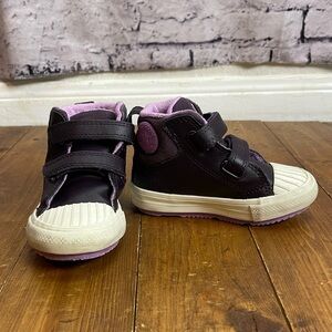Converse Counter climate Berkshire boots toddler baby shoes size 6 purple